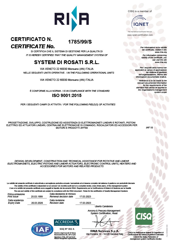 certificate signed