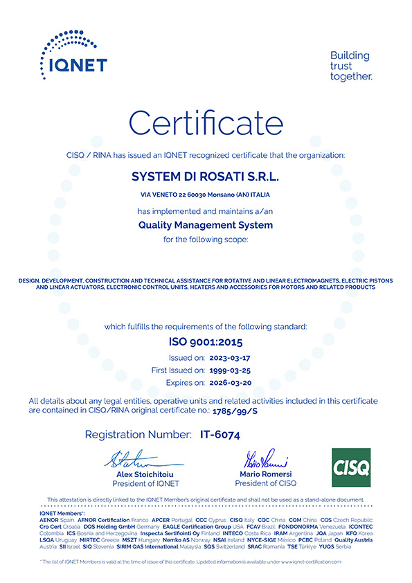 certificate iqnet 2024